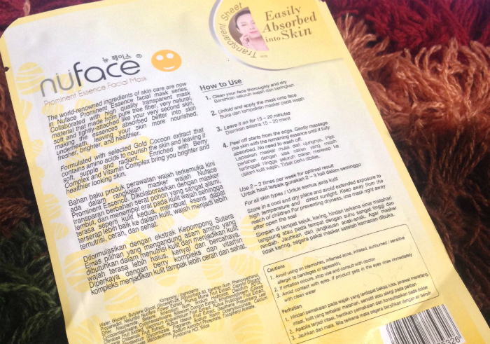 Review-nuface-prominent-essence-facial-mask-gold-cocoon-12