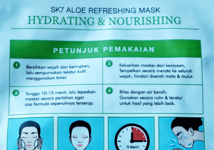 Review-masker-wajah-sk7-aloe-refreshing-mask-hydrating-and-nourishing-16