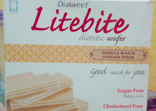 Coba dan Review Diasweet Litebite Dietic Vanilla Wafer ...